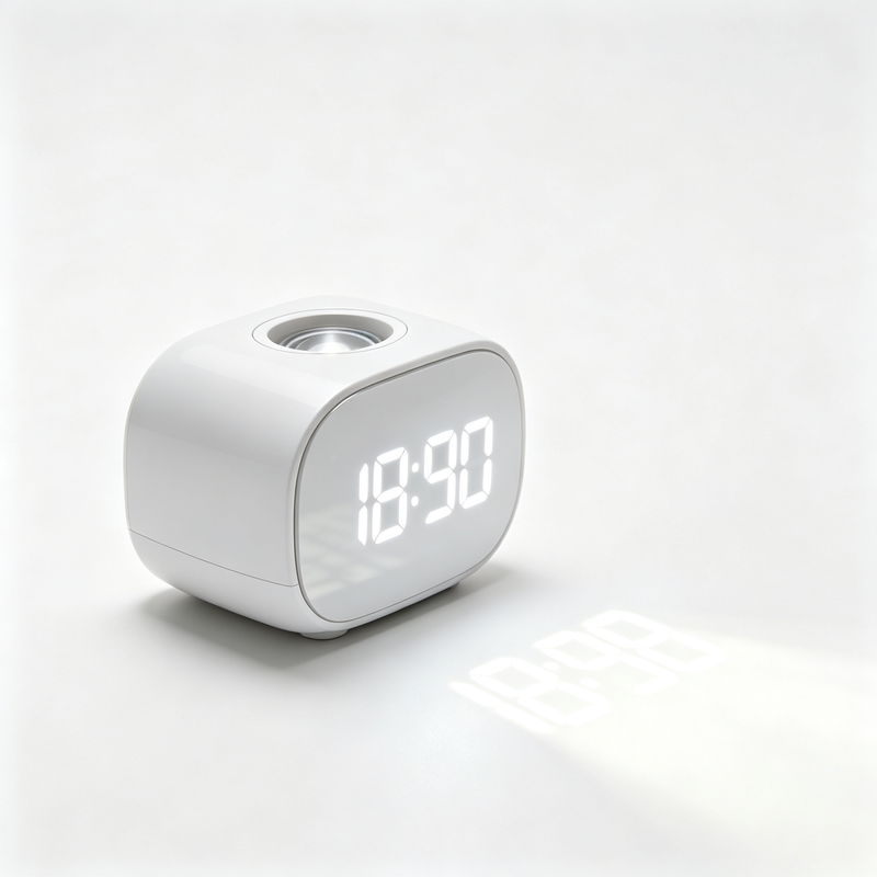 Projection LED Alarm Clock