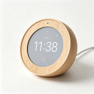 Smart Round Digital Touch Clock