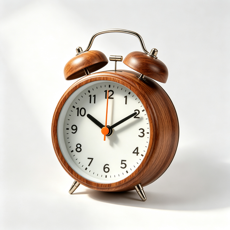Classic Twin-Bell Alarm Clock