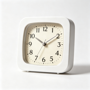 Retro Rounded Square Clock