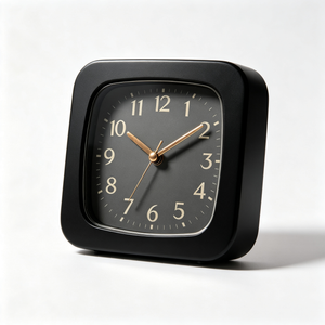 Retro Rounded Square Clock